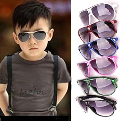 Fashionable Design Child Cool Children Boys Girls Kids Plastic Frame Sunglasses Goggles Eyewear Eye Protect Easy Match - Thumbnail 2