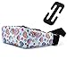 Cunina Baby Kids Adjustable Safety Neck Relief Car Seat Sleep Head Support Belt (Purple Elephant)
