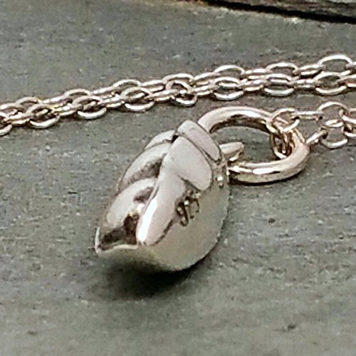 Three Peas in a Pod Necklace - 925 Sterling Silver (TPP2) - Thumbnail 2