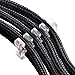 SilverStone Technology SST-PP09 Computer Power Supply Cable Comb Set for Professional Looks and Clean Management