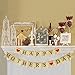 Burlap Happy Mothers Day Banner | Rustic Mothers Day Party Decorations | Mothers Day Gifts Ideas