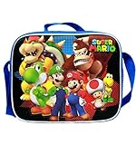 Lunch Bag - Nintendo - Super Mario Group Black New SD28262