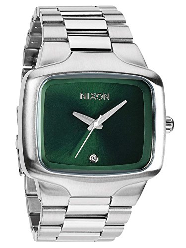 Nixon Men's Player A4871696 Silver Stainless-Steel Quartz Watch