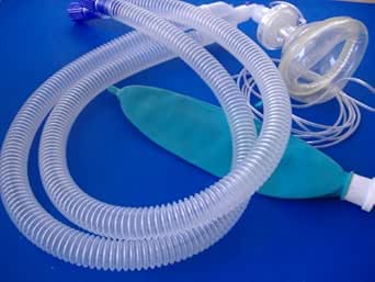 Amazon.com: Anesthesia Breathing Circuit kit (60", 3L Bag, Gas line