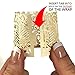 Votive Candle Holders - Flameless Tea Light Votive Wraps- 48 Ivory Colored Laser Cut Decorative Wraps Flickering LED Battery Tealight Candles (not Included) - Frux Home and Yard