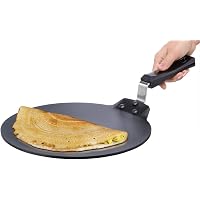 Hawkins Futura Non-stick Dosa Tava, 28 cm, Black