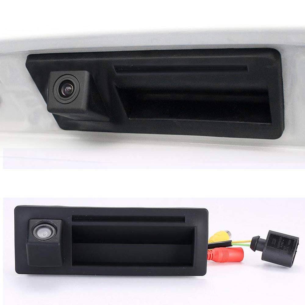 Photo 1 of Trunk Handle Tailgate car Rear View Back up Reverse Camera Replacement for VW Variant Kombi 1J6 Golf IV 4 MK4 Variant Kombi 1J5 Touareg 7LA Passat Variant Kombi B5 3B6 Porsche Cayenne 9PA 955