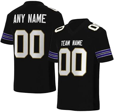 Football jersey name printing Clearance