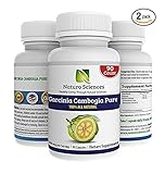 Garcinia Cambogia by Naturo Sciences - 90 Count - 1000 mg per Serving - all Natural Supplement - 45 servings. Pack of 2