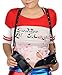Black Holster Deluxe PU Shoulder Straps Halloween Cosplay Costume Xcoser