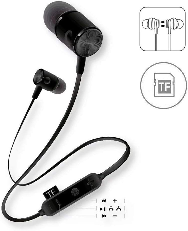 ANDOWL Wireless Headphones with SD Card Slot, Lightweight,