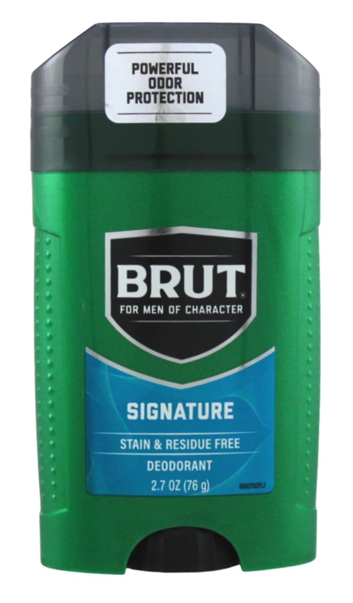 Brut Oval Solid Deodorant For Men 65 ml