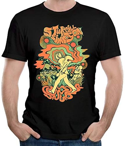 Mens Sturgill Simpson Short Sleeve Top T-Shirt Young Music Band T-Shirts Black