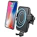 Wireless Car Charger, NOVETE Air Vent Phone Holder Gravity Car Mount Charger for iPhone X, 8/8 Plus, Fast Charging for Samsung Galaxy S9/ S9 Plus, S8/ S8 Plus, S7, S7 Edge/ S6 Edge Plus, Note 8/5