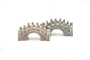 Amazon.com : ODDIER Stone Arch Bridge Fairy Garden Kits Figurines for