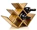 Wine Rack Wine Holder Wine Storage 8 Bottle Rack Horizontal Storage Compact Design Made of Organic Bamboo by Intriom Bamboo Collection