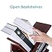 SUPERJARE 9-Shelf Tree Bookshelf | Thickened Compact Book Rack Bookcase | Display Storage Furniture for CDs, Movies & Books | Cherry