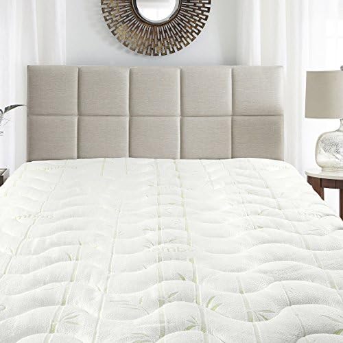 Hypoallergenic Waterproof Quilted Stretch-to-Fit Mattress Pad – Breathable and Noiseless Mattress Topper - Twin XL