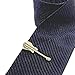 NewSilkRoad Guitar Shape Music Musician Tie Clip Tie Bar for Skinny Necktie with Gift Bag (1pcs)