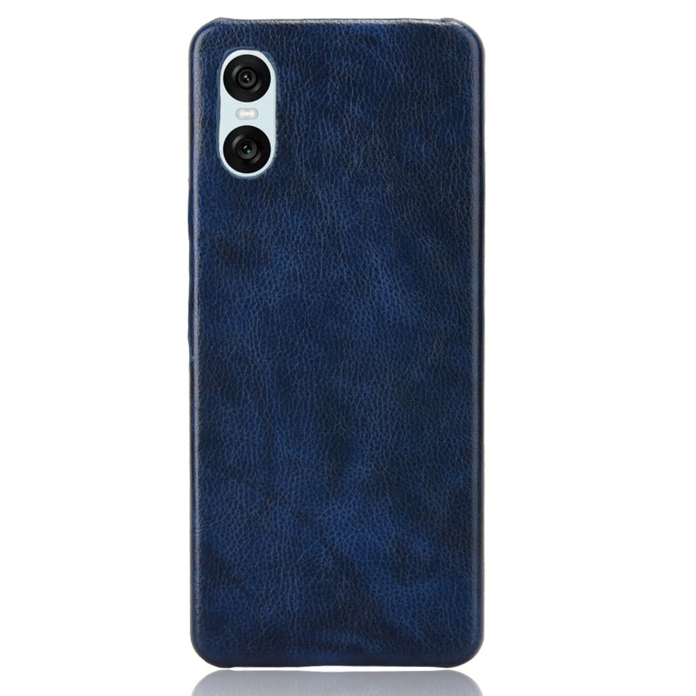 SHIEID Leather Case Compatible with Sony Xperia 10 VI Case, Premium PU Leather Sony Xperia 10 VI Case, Cover for Sony Xperia 10 VI-Blue