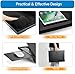 Adjustable Lap Desk – with 8 Adjustable Angles & Dual Cushions Laptop Stand for Car Laptop Desk, Work Table, Lap Writing Board & Drawing Desk on Sofa or Bed (Black with Mouse pad, 1 Pack)thumb 3