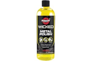 Renegade Products Wicked Metal Polish 16 oz | Used on Aluminum, Brass, Stainless Steel, Silver, Gold, etc