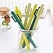 Cute Cactus Black Gel Ink Ballpoint Writing Pens, 12 pcs