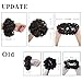 FESHFEN Messy Bun Hair Piece - Elastic Wavy Curly Hair Bun Scrunchies Extensions Synthetic Chignon Hairpieces for Women Girls, Medium Brown 1 PCS