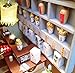 Flever Dollhouse Miniature DIY House Kit Creative Room with Furniture for Romantic Valentine's Gift - Izakaya