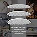 Xixi Home Pillows for Sleeping Adjustable ,Original Memory Foam Stuffed Pillow , Neck and Shoulder Pain Relief (Queen)