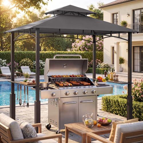 ABCCANOPY 8x5 Grill Gazebo Review: BBQ Shelter with LED Lights image 25