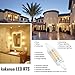 Kakanuo R7s LED Bulb 78mm 5 Watts Warm White 3000K Equivalent to 60W J Type Double Ended Tungsten Halogen AC 100-265V R7s Base LED Light Not Dimmable