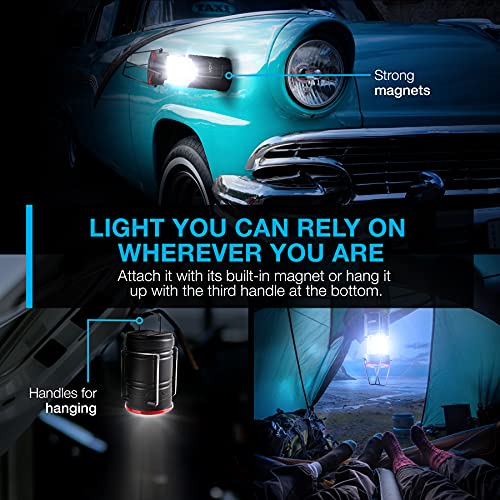 Vont LED Lantern Pro, Camping Lantern [4 Pack] 2X Brighter, Collapsible