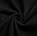 XQN Women's Summer Doll Collar Slim Ruffle Frill Tunic Pleated Dress (Black, Small)