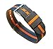 BARTON WATCH BANDS 24mm Smoke/Pumpkin Long Ballistic Nylon NATO® Style Straps