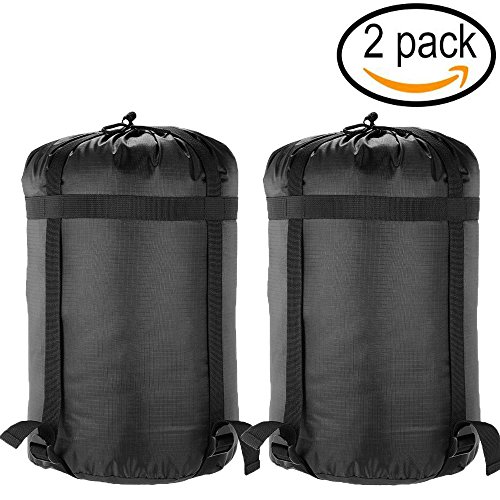 image for Borogo Pack of 2 Lightweight Compression Sack Sleeping Bag Pack Storag