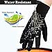 FINGER TEN Winter Running Gloves Men Ladies Women for Cold Weather with Grip Lightweight Touchscreen Warm Gloves with Headband for Walking Driving Cycling Hiking