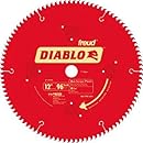 Freud D1296N Diablo 12-Inch 96 Tooth TCG Non-Ferrous Metal and Plastic Cutting Miter Saw Blade with 1-Inch Arbor
