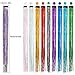 CLDY Colored Hair Extensions Clip in/On for Girls and Kids Hair Tinsel 9 PCS Nine Colors (Sparkling Silver, Pink,Green,red, Purple, Rainbow, Sky Blue, Gold, Blue)thumb 1