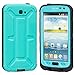 Redpepper Samsung Galaxy Note 2 N7100 / Note II LTE N7105 Waterproof Dirtproof Snowproof Shockproof Case Rugged Protection Cover (Blue)