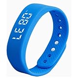 feifuns Smart Wristband Pedometer Watch Non-Bluetooth Pedometer Bracelet Fitness Tracker Watch with Step Calories Counter Distance Time/Date [No app,No Phone need] for Walking Running Kids Men Women