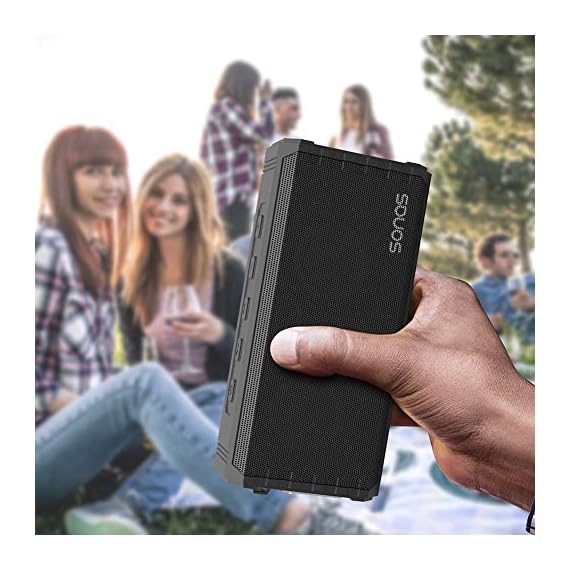 sonas sounds summit portable outdoor wireless ipx7 waterproof bluetooth speaker