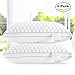 beegod Bed Pillows Better Sleeping, Super Soft & Comfortable Antibacterial & Anti-mite, Best Hotel Pillows, Relief Migraine & Neck Pain (White'')