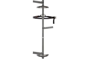 Wdsystin Climbing Sticks for Treestand | Hunting Ladder | Fold Up Steps | Max 300Lbs | 4-Pack