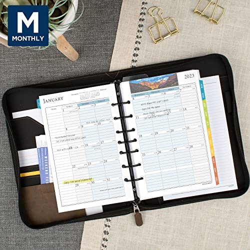 ATAGLANCE 2023 Daily & Monthly Planner Refill, Hourly, 13690 13746