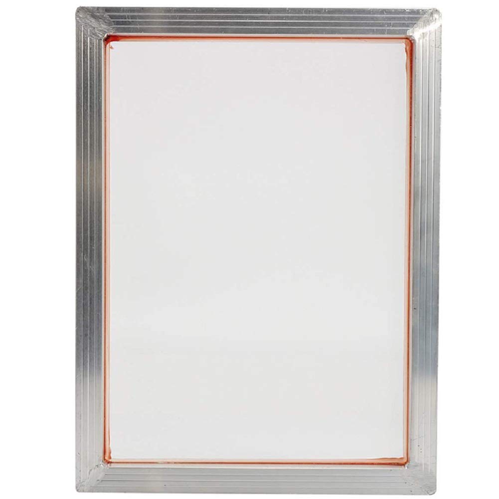 Silk Screen Frame, Aluminum Screen Printing Frame for Screen Printing with 110 White Mesh (Small)