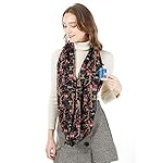 YIVEKO Infinity Scarf with Zipper Pocket Women Plaid Scarf Winter Cashmere Feel YIVEKO Infinity Scarf with Zipper Pocket Women Plaid Scarf Winter Cashmere Feel