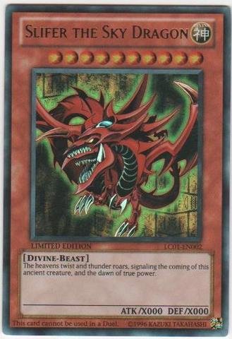 Yu-Gi-Oh! - Slifer the Sky Dragon (LC01-EN002) - Legendary Collection - Limited Edition - Ultra Rare