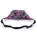 TOP-UP Fanny Pack with Two Zip Compartments, Secret Pocket and Adjustable Strap for Festivals, Travelling, Hiking, Running, Cycling and More