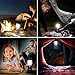 Enkeeo Mini Camping Lantern USB Rechargeable 300 Lumen Ultra Bright Portable Battery-Powered Light for Outdoors Hiking Tent Garden, Grey